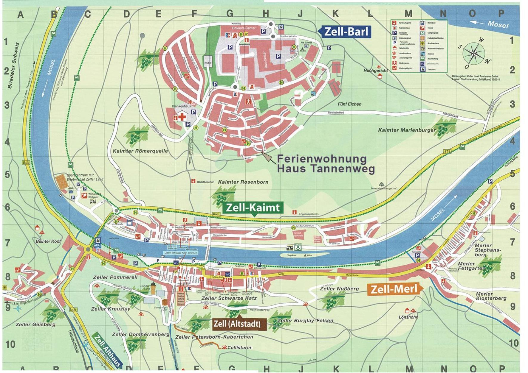Haus Tannenweg Leilighet Zell an der Mosel Eksteriør bilde